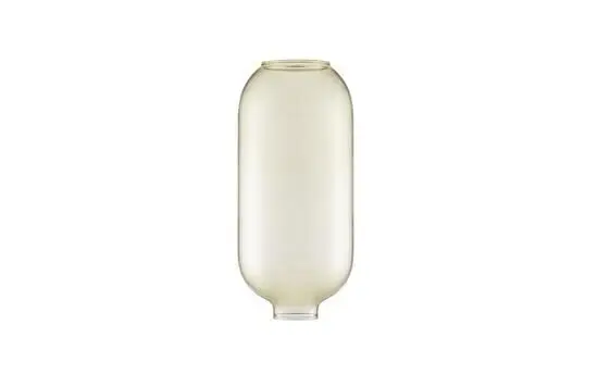 Normann Copenhagen - Amp Lamp Glass Large - Erstatningsglas - Ø: 11,2 x H: 24 cm