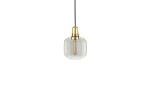 Normann Copenhagen - "Amp" Pendel - Small - Smoke/Messing