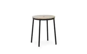 Normann Copenhagen - Circa Stool 45 cm - Eg/Black Steel