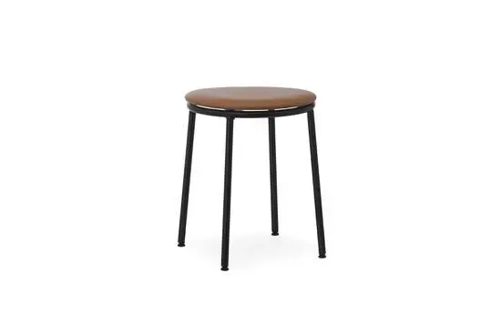 Normann Copenhagen - Circa Stool 45 cm Uph. Black Steel