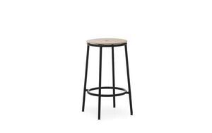 Normann Copenhagen - Circa Barstool 65 cm - Eg/Black Steel