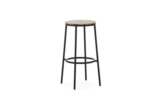 Normann Copenhagen - Circa Barstool 75 cm Black Steel