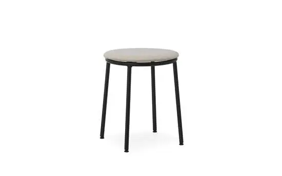 Normann Copenhagen - Circa Stool 45 cm Uph. Black Steel