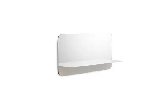 Normann Copenhagen - Spejl Horizon Horizontal (Hvid)