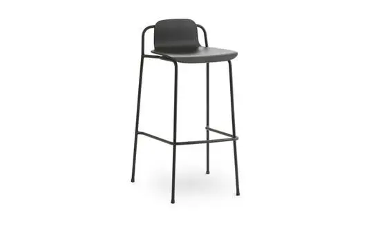 Normann Copenhagen - Studio Barstool 75 cm Black Steel