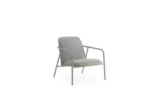 Normann Copenhagen - Pad Lounge Chair Low Grey Steel