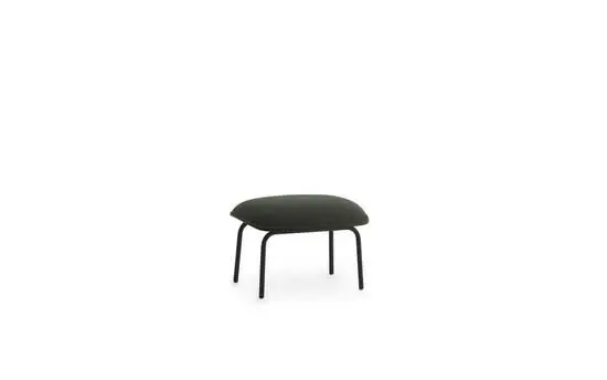 Normann Copenhagen - Pad Footstool Black Steel