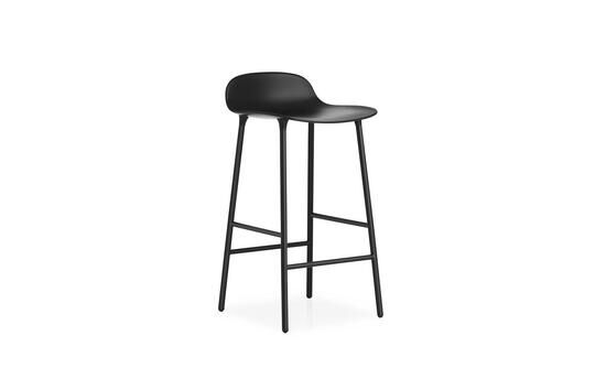 Normann Copenhagen - Form barstol 65 cm -sort/stål