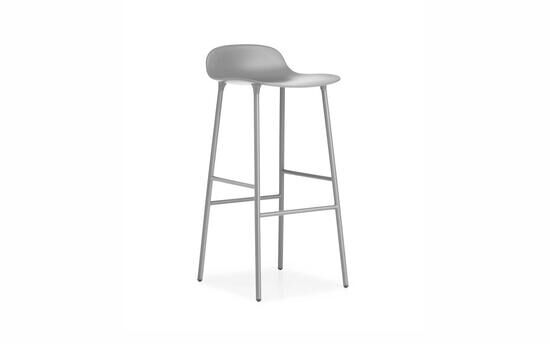 Normann Copenhagen - Form Barstool 75 cm Steel