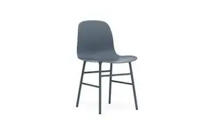 Normann Copenhagen - Form Chair - Blå m. blå ben