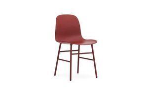 Normann Copenhagen - Form Chair - Rød m. røde ben