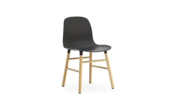 Normann Copenhagen stol - Form Stol  i sort/eg