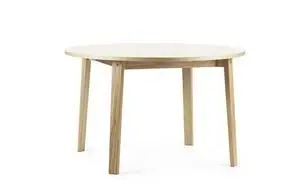 Normann Copenhagen - Slice Table Ø120 cm Linoleum