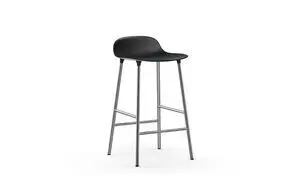 Normann Copenhagen - Form barstol 65 cm -sort/chrome