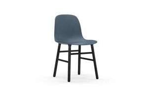 Normann Copenhagen - Form Chair - Blå m. sorte ben i eg