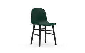 Normann Copenhagen - Form Chair - Grøn m. sorte ben i eg