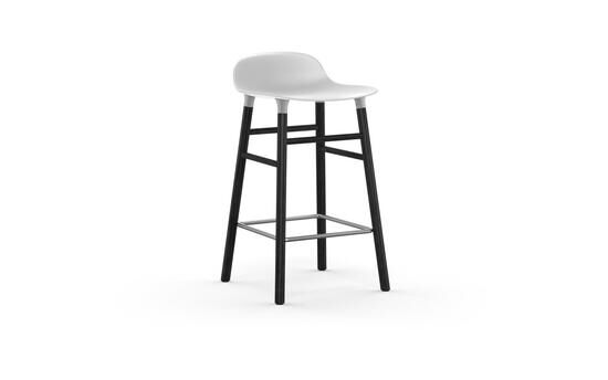 Normann Copenhagen - Form Barstool 65 cm Black Oak