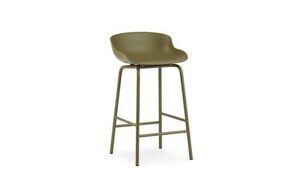 Normann Copenhagen - Hyg Barstool 65 cm - Olive/Olive stål