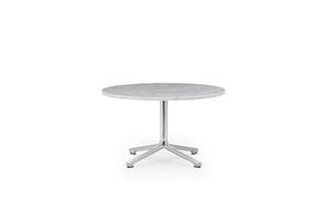Normann Copenhagen - Lunar Coffee Table H40 Ø70 cm Alu