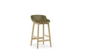 Normann Copenhagen - Hyg Barstool 65 cm - Olive/Oak