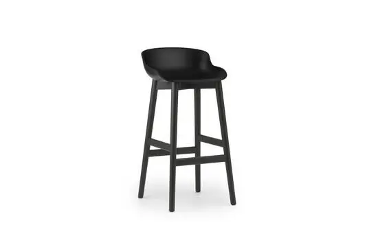 Normann Copenhagen - Hyg Barstool 75 cm Black Oak