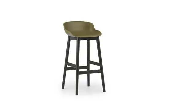 Normann Copenhagen - Hyg Barstool 75 cm Black Oak