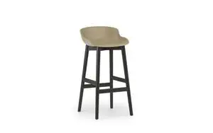 Normann Copenhagen - Hyg Barstool 75 cm Black Oak