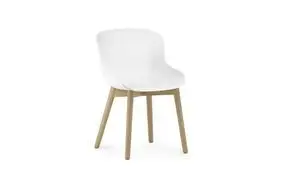 Normann Copenhagen - Hyg Chair - Hvid/eg