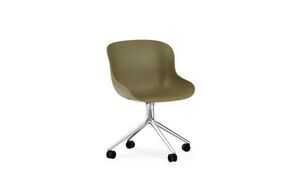 Normann Copenhagen - Hyg Chair Swivel 4W - Olive/Alu