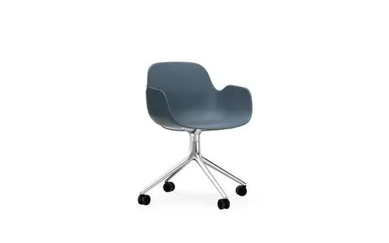 Normann Copenhagen - Form Armchair Swivel 4W Alu