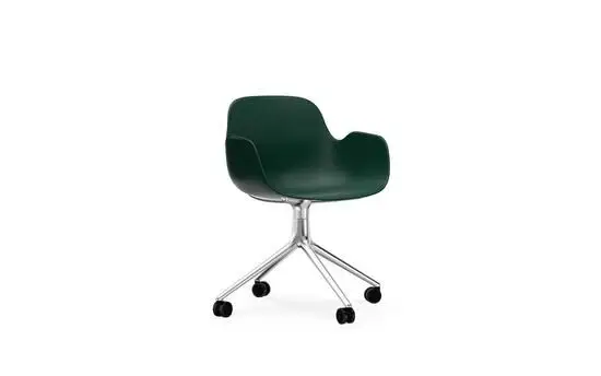 Normann Copenhagen - Form Armchair Swivel 4W Alu