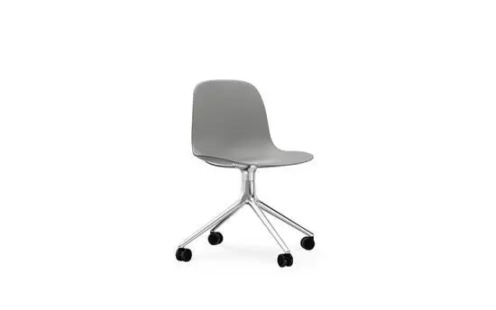 Normann Copenhagen - Form Chair Swivel 4W Alu