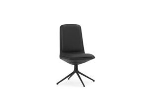 Normann Copenhagen - Off Chair Low 4L Black Alu With Cushion