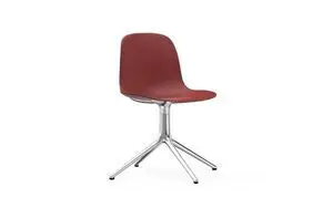 Normann Copenhagen - Form Chair Swivel 4L - Rød/Alu