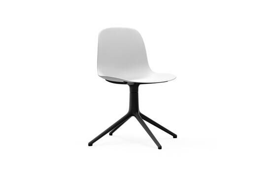 Normann Copenhagen - Form Chair Swivel 4L Black Alu