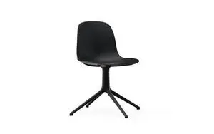 Normann Copenhagen - Form Chair Swivel 4L Black Alu