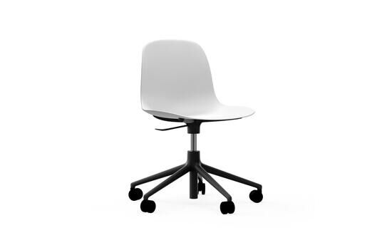 Normann Copenhagen - Form Chair Swivel 5W Gas Lift Black Alu