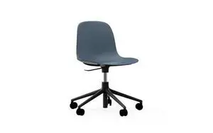 Normann Copenhagen - Form Chair Swivel 5W Gas Lift Black Alu