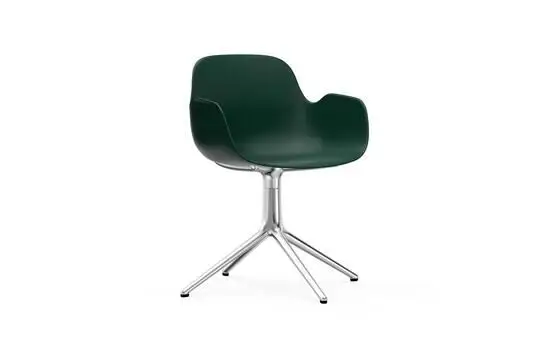 Normann Copenhagen - Form Armchair Swivel 4L Alu