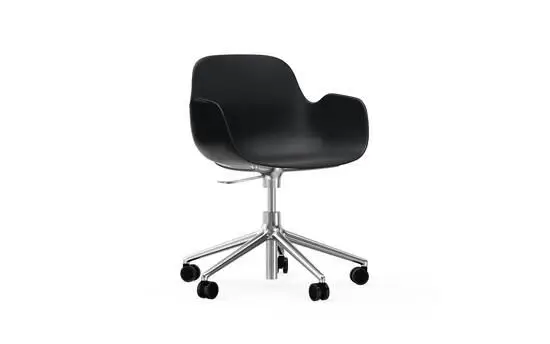 Normann Copenhagen - Form Armchair Swivel 5W Gas Lift Alu