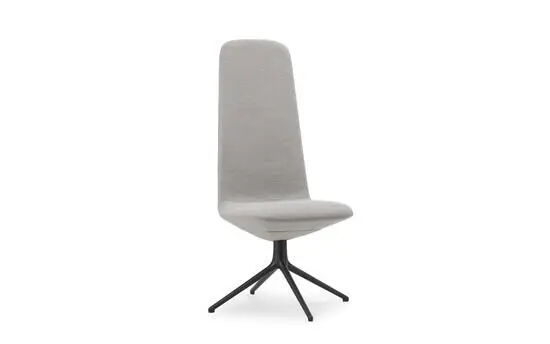 Normann Copenhagen - Off Chair High 4L Black Alu