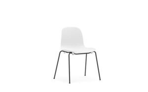 Normann Copenhagen - Form Chair Stacking - Hvid med sorte ben