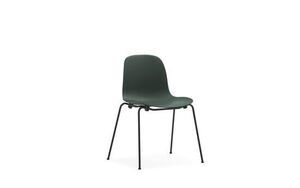 Normann Copenhagen - Form Chair Stacking - Grøn m. sorte ben