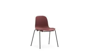 Normann Copenhagen - Form Chair Stacking - Rød m. sorte ben