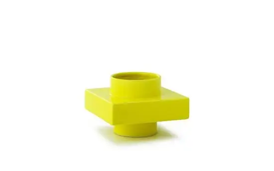 Normann Copenhagen - Deko Object S2 - Lemon/Gul - H:12 cm