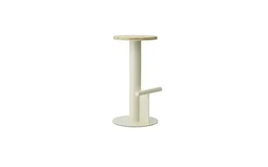 Normann Copenhagen - Pole Barstool 75 cm - Pine/Sand
