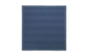 Normann Copenhagen - Slumber sengetæppe - Fading Stripes mørkeblå