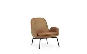 Normann Copenhagen - Era Lounge Chair Low Black Steel