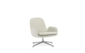 Normann Copenhagen - Era Lounge Chair Low Swivel Alu
