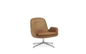 Normann Copenhagen - Era Lounge Chair Low Swivel Alu